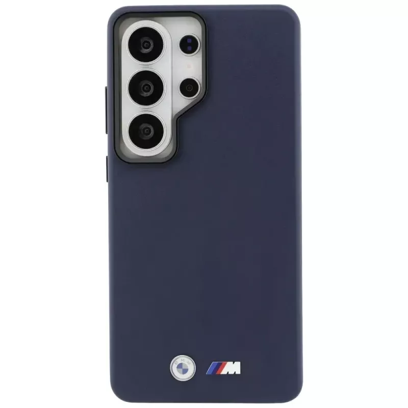 BMW M Metal Logo MagSafe puzdro pre Samsung Galaxy S26 Ultra Navy Blue