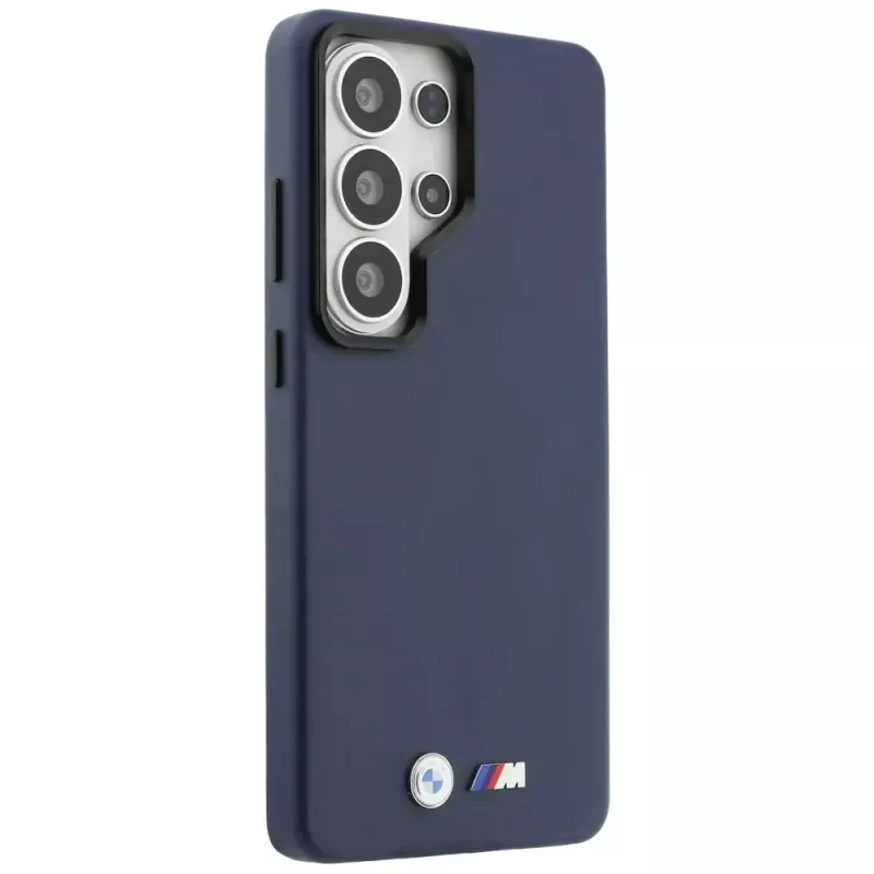 BMW M Metal Logo MagSafe puzdro pre Samsung Galaxy S26 Ultra Navy Blue