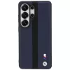 BMW Perforated Stripe Logo MagSafe puzdro pre Samsung Galaxy S26 Ultra - Navy Blue