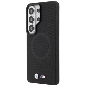BMW M Metal Logo MagSafe puzdro pre Samsung Galaxy S26 Ultra čierne
