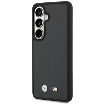 BMW M Kevlar Logo MagSafe puzdro pre Samsung Galaxy S26 čierne
