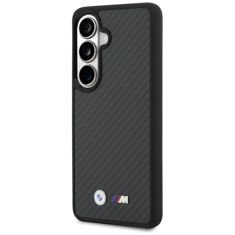 BMW M Kevlar Logo MagSafe puzdro pre Samsung Galaxy S26 čierne