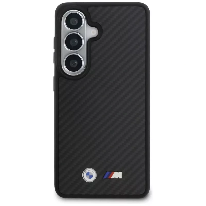 BMW M Kevlar Logo MagSafe puzdro pre Samsung Galaxy S26 čierne
