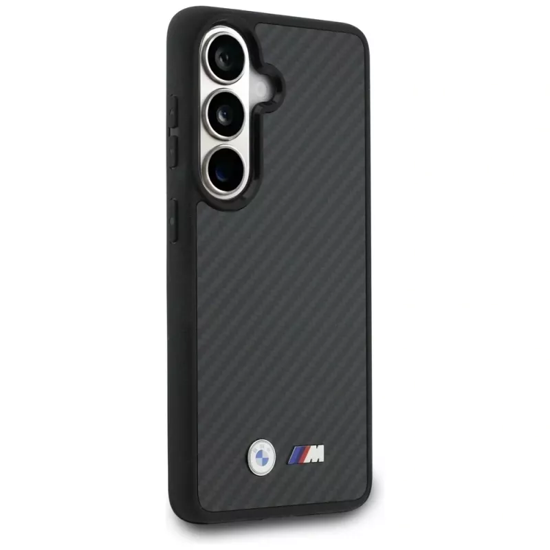 BMW M Kevlar Logo MagSafe puzdro pre Samsung Galaxy S26 čierne