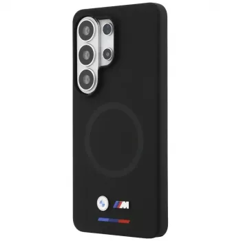 BMW M Silicone MagSafe puzdro pre Samsung Galaxy S26 Ultra čierne