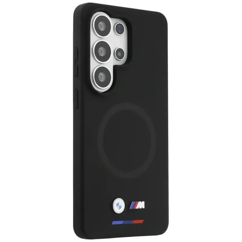 BMW M Silicone MagSafe puzdro pre Samsung Galaxy S26 Ultra čierne