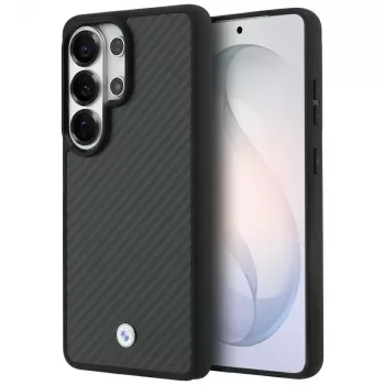 BMW Sign Magnetic Carbon Fiber MagSafe puzdro pre Samsung Galaxy S26 Ultra čierne