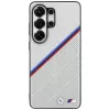 BMW Tricolor Metal Logo MagSafe puzdro pre Samsung Galaxy S26 Ultra sivé