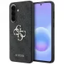 Guess Leather 4G Metal Logo puzdro pre Samsung Galaxy A57 5G, čierne