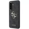 Guess Leather 4G Metal Logo puzdro pre Samsung Galaxy A57 5G, čierne