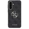 Guess Leather 4G Metal Logo puzdro pre Samsung Galaxy A57 5G, čierne