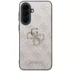 Guess Leder 4G Metal Logo puzdro pre Samsung Galaxy A37 5G ružové