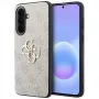 Guess Leather 4G Metal Logo puzdro pre Samsung Galaxy A57 5G ružové