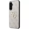Guess Leather 4G Metal Logo puzdro pre Samsung Galaxy A57 5G ružové