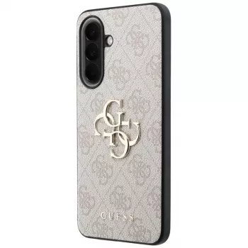 Guess Leather 4G Metal Logo puzdro pre Samsung Galaxy A57 5G ružové
