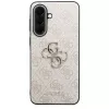 Guess Leather 4G Metal Logo puzdro pre Samsung Galaxy A57 5G ružové