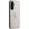 Guess Leather 4G Metal Logo puzdro pre Samsung Galaxy A57 5G ružové