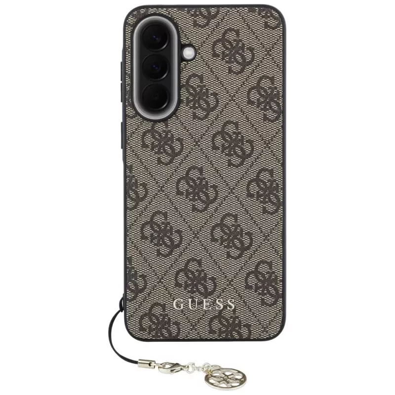 Guess 4G Charm zadné krytie pre Samsung Galaxy A57 5G - hnedá