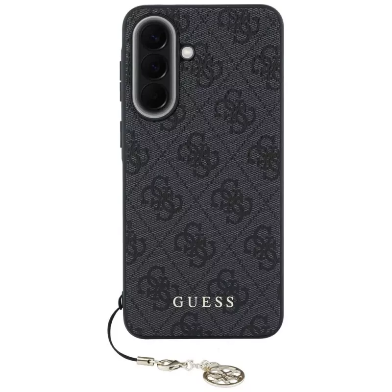 Guess 4G Charm puzdro pre Samsung Galaxy A57 5G čierna