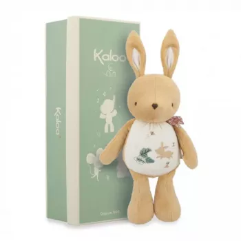 Kaloo šuštiaca plyšová hračka králik 28 cm v darčekovej krabici kolekcia Petites Chansons