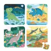 Janod Magneti'Book Dinosaury magnetická vzdelávacia hra 40 dielikov J02541