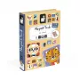Janod Magnetibook Puzzle Zvieratá magnetická puzzle kniha