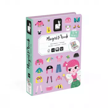 Janod Magnetibook Kostýmy Dievča
