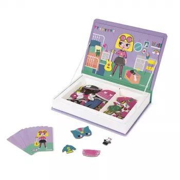 Janod Magnetibook Kostýmy Dievča