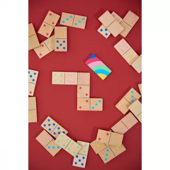 Janod Pure Domino drevená hra 3+