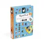 Janod Magnetibook Tropické ryby magnetická puzzle kniha 3+