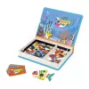 Janod Magnetibook Tropické ryby magnetická puzzle kniha 3+