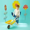 Janod Little Gardener kovová fúrik pre deti 2+