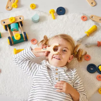 Janod Brico'kids 100-dielna stavebnica od 3 rokov