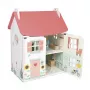 JANOD Lilliputiens Drevený domček pre bábiky s 15 dielmi príslušenstva J06467