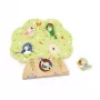 Janod Hudobné puzzle Zvuky vtákov 18m+