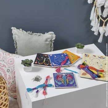 Janod 3D String Art Animals kreatívna sada na tvorenie