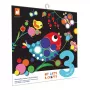 Janod My Arts & Crafts okrúhle samolepky kreatívna viacfarebná sada