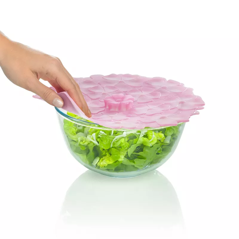 Charles Viancin GERANIUM veko silikónové 23cm ružové