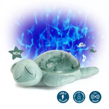 Cloud B Tranquil Turtle Zelené utišujúce nočné svetlo a projektor