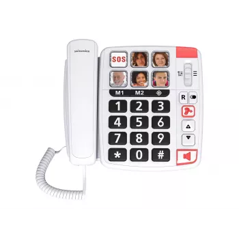 Alcatel Swissvoice Xtra 1110 drôtový telefón biela