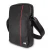 BMW puzdro na tablet 8 palcov Carbon Red Stripe čierna