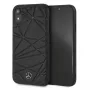Mercedes-Benz MEPERHCI61QGLBK iPhone XR čierne pevné puzdro Twister