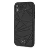 Mercedes-Benz MEPERHCI61QGLBK iPhone XR čierne pevné puzdro Twister