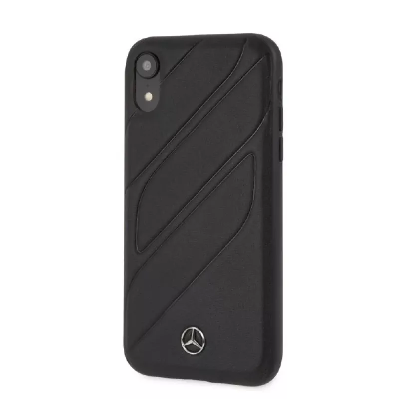 Mercedes-Benz MEHCI61THLBK New Organic I pevné puzdro pre Apple iPhone Xr - čierna