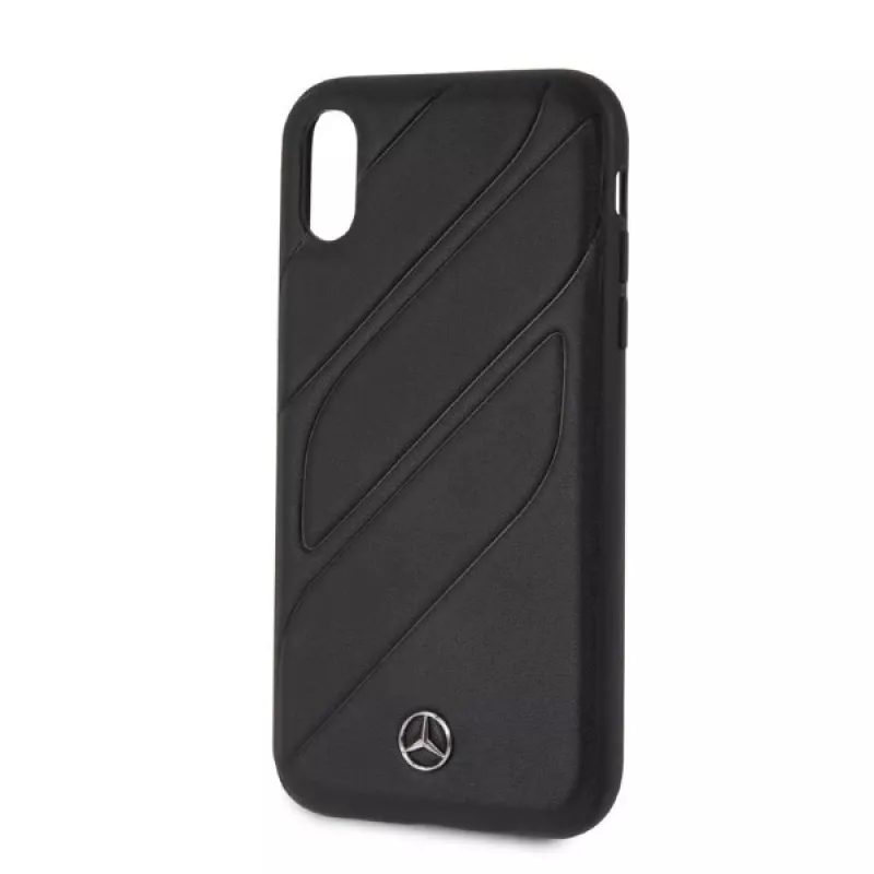 Mercedes-Benz MEHCI61THLBK New Organic I pevné puzdro pre Apple iPhone Xr - čierna