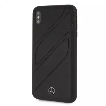 Mercedes-Benz New Organic I pevné puzdro pre Apple iPhone XS Max - čierna