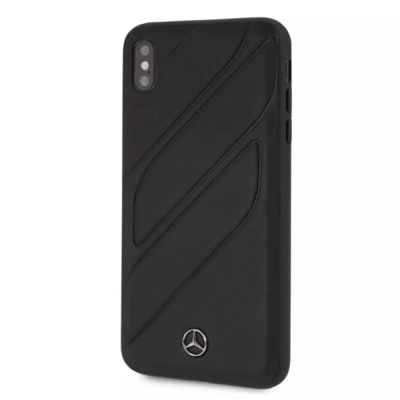 Mercedes-Benz New Organic I pevné puzdro pre Apple iPhone XS Max - čierna