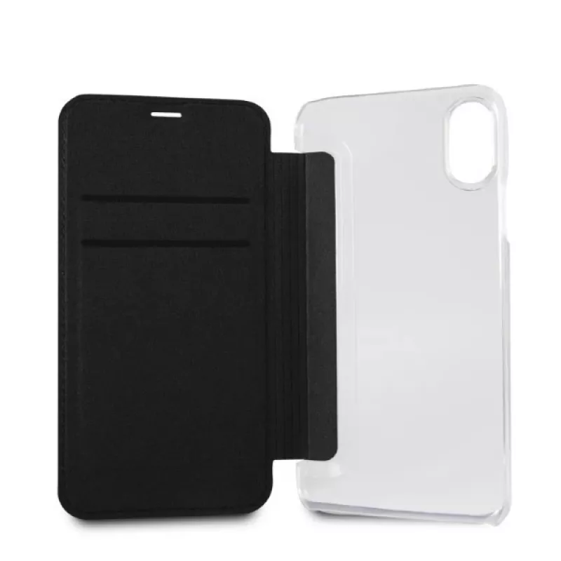 Karl Lagerfeld KLFLBKPXKSCORE iPhone X/XS obal na knihu Red Karl Space Cosmonaut