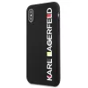 Karl Lagerfeld KLHCPXBHWHBK iPhone X/XS pevné puzdro Black Glossy Bauhaus