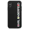 Karl Lagerfeld KLHCPXBHWHBK iPhone X/XS pevné puzdro Black Glossy Bauhaus